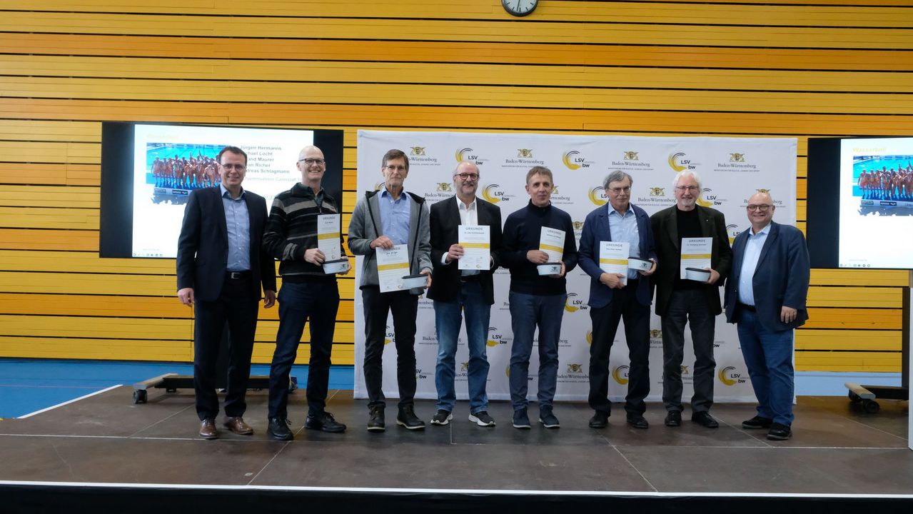 BW-Athlet:innen Ü50 wurden für internationale Titel geehrt