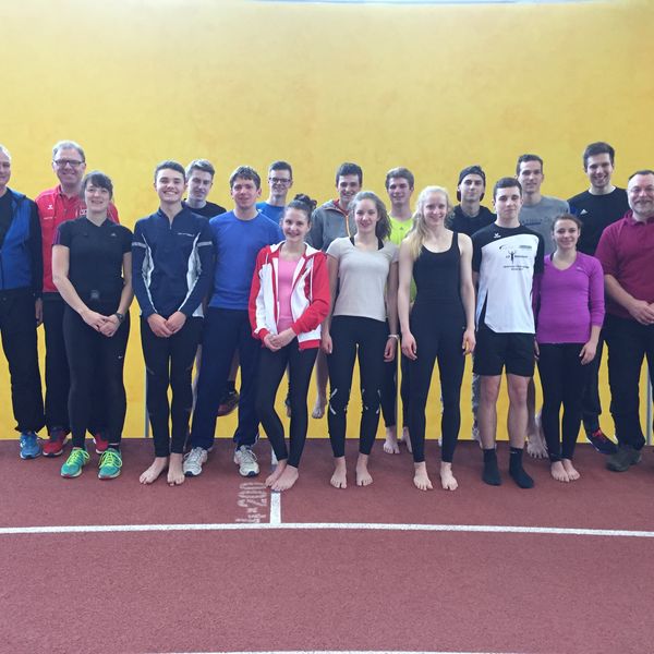Trainingslager Arge BW Kader Langsprint/-hürde 02.-05.01.2016