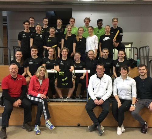 400m / 400m Hürden Landeskader: Neujahr-Trainingslager Saarbrücken 2018