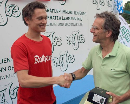 Simon Dörflinger erhält Nachwuchs-Preís der German Road Race