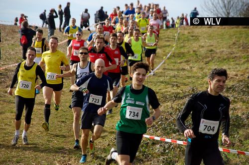 Baden-Württembergische Crosslauf-Meisterschaften am 15. Februar 2020 in Weinstadt