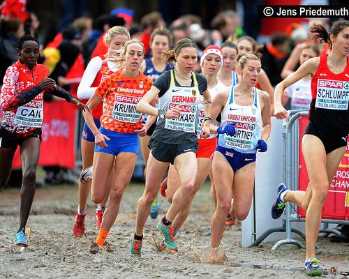 Elena Burkard stellt sich bei Cross-WM der afrikanischen Elite