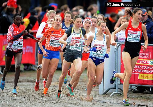 Elena Burkard stellt sich bei Cross-WM der afrikanischen Elite