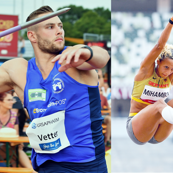 Malaika Mihambo und Johannes Vetter sind Deutschlands „Leichtathleten des Jahres“ 2021