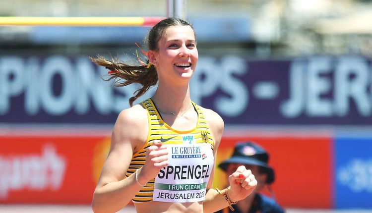 U20-EM Tag 1 | Siebenkampf: Sandrina Sprengel führt