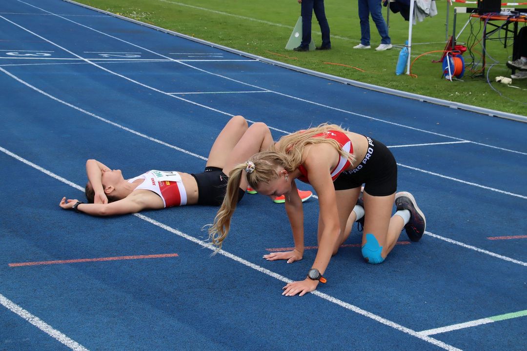 Leah Hanle und Enoque Buchegger feiern Landesmeistertitel