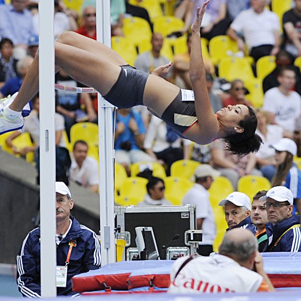 Marie-Laurence Jungfleisch springt Olympia-Norm