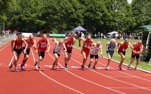 Leichtathletik-Seniorenmeisterschaften in Helmsheim