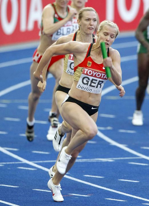 Staffel-Bronze für Anne Möllinger und Verena Sailer