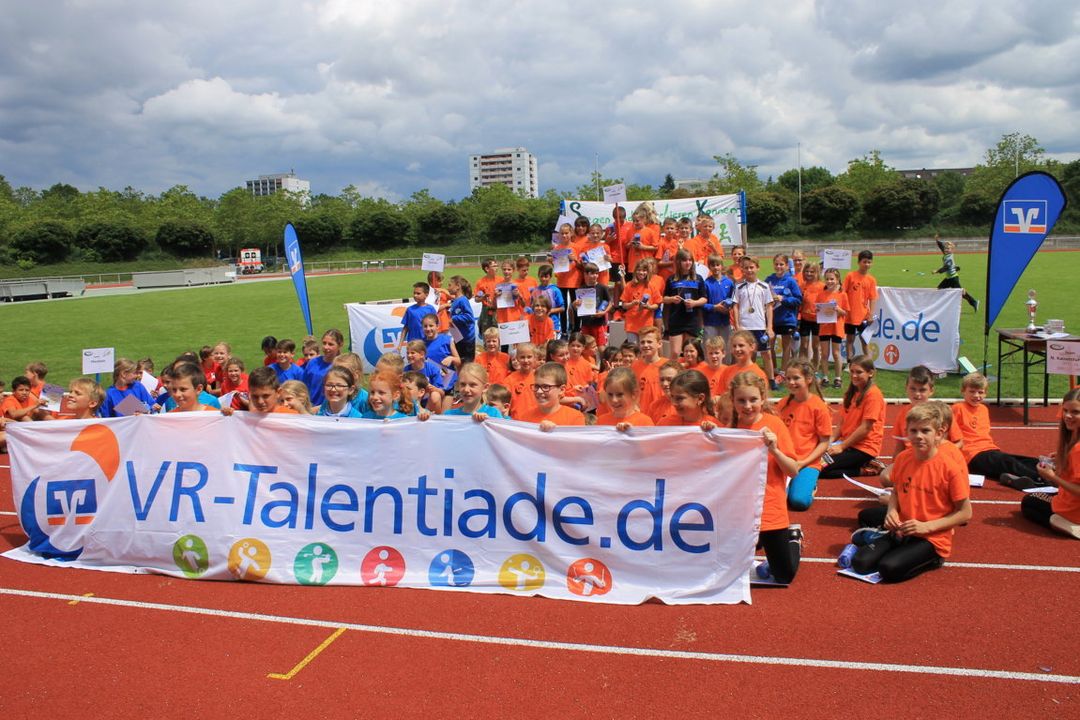 VR-Talentiade Baden-Finale am 19. Juni in Karlsruhe-Beiertheim