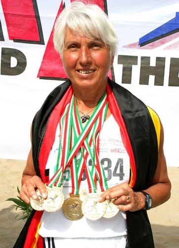 Zahlreiche Badische Altersklassen-Sportler in den Medaillenrängen<br>Waltraud Seiler und Roswitha Schäffler erfolgreichste Athletinnen