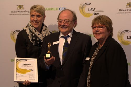 Trainerpreis Baden-Württemberg 2016: Hohe Auszeichnungen für die Leichtathletiktrainer Dieter Roth und Peter Salzer