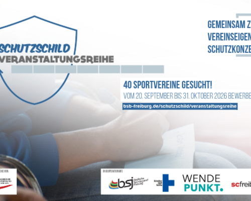 40 SPORTVEREINE GESUCHT: GEMEINSAM ZUM VEREINSEIGENEN SCHUTZKONZEPT