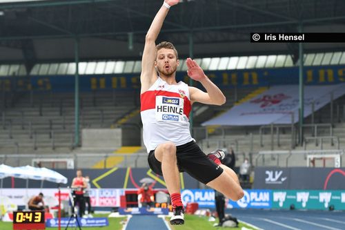 Fabian Heinle startet mit 7,49 Meter in die Saison