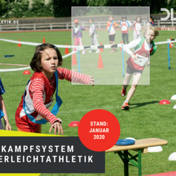 Wettkampfbroschüre Kinderleichtathletik verfügbar