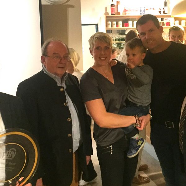 BLV-Ehrenteller für Christina Obergföll und Rüdiger Hurrle