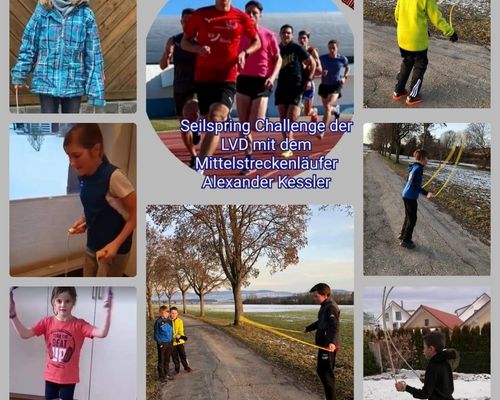 Seilspring- Challenge der LV Donaueschingen ist gestartet 