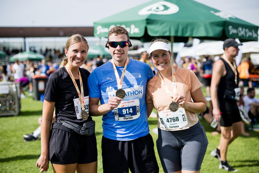 Teilnehmerrekord und starke sportliche Leistungen beim 42. Baden-Marathon