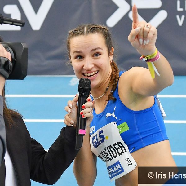 Rosina Schneider: Im Jamaika-Flow zum Hallen-DM-Titel