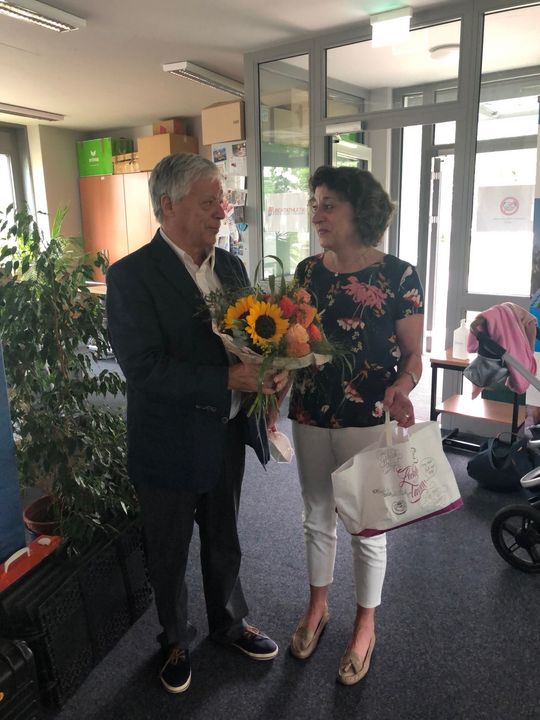Andrea Funk in den Ruhestand verabschiedet