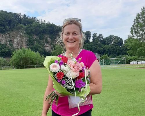 BLV-Silber für die ehemalige Weltklasseathletin Birgit Clarius