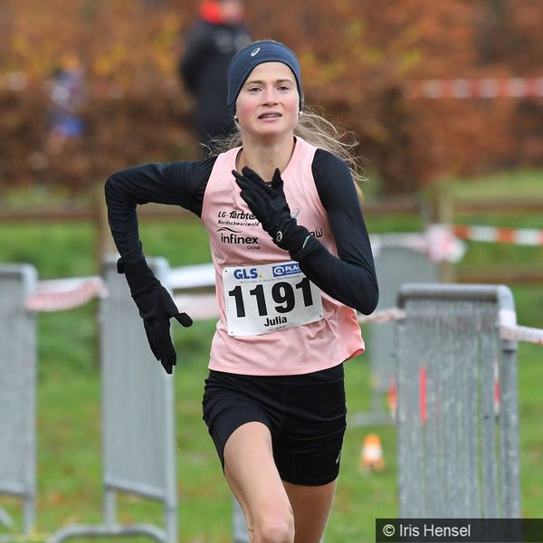 Julia Ehrle bei den letztjährigen DM-Cross.