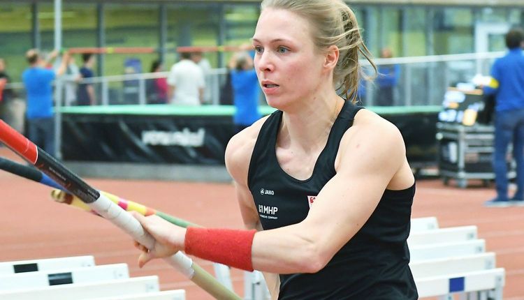 Anjuli Knäsche stellt Hallen-Bestleistung ein