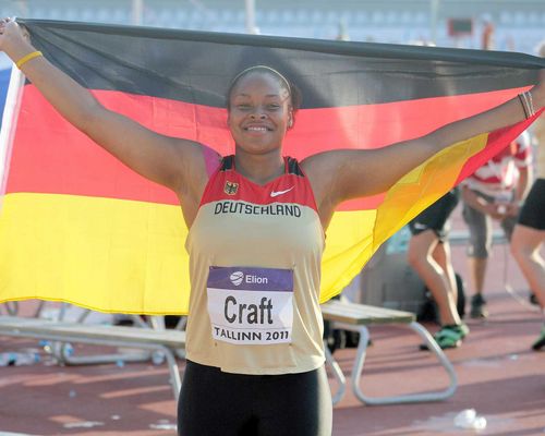 Diskuswerferin Shanice Craft holt JEM-Gold