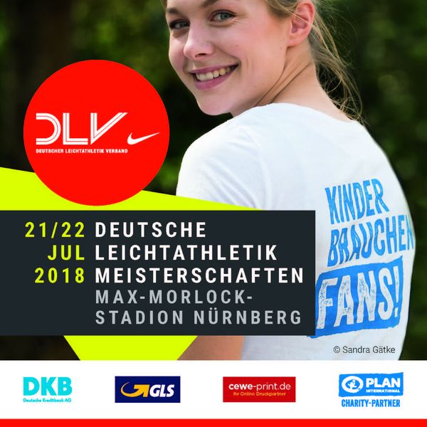 DLV-Fancard-Aktion für Deutsche Meisterschaften in Nürnberg gestartet
