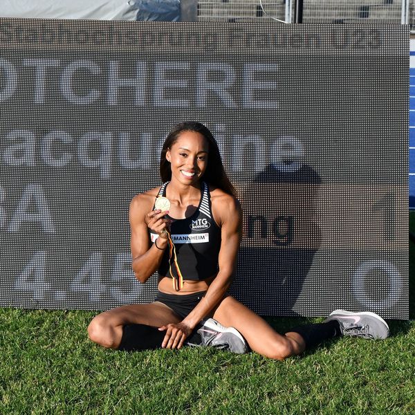 U23-DM: Jaqueline Otchere sorgt für das Highlight im Franken-Stadion