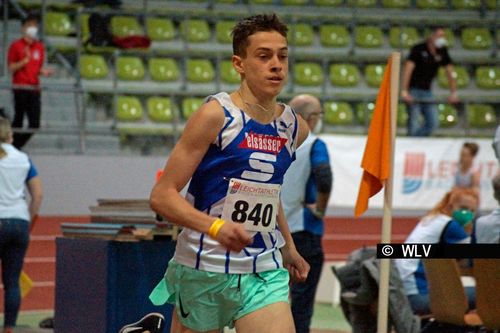 Baden-Württ. Leichtathletik Jugend Hallen-Finals am 22./23. Januar 2022 im Glaspalast in Sindelfingen