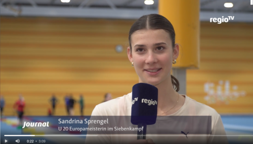 Porträt von Sandrina Sprengel bei Regio TV