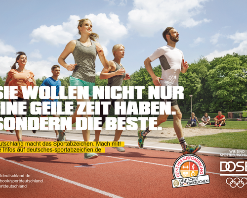 Sportabzeichen-Motive kostenfrei individualisieren