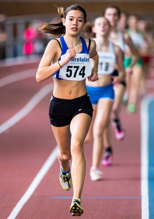 Frederike Kunz Vierfachsiegerin / Starke Jana Reinert über 800m