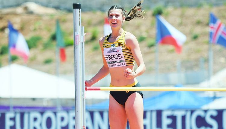 Sandrina Sprengel: „Nach dem Weitsprung habe ich mit dem Sieg geliebäugelt“ | Interview 