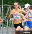 Fabienne Königstein (MTG Mannheim) bei der EM in Rom 2024