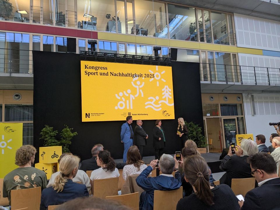 Kongress Sport und Nachhaltigkeit 2025 des LSV BW und des Umweltministerium Baden-Württemberg