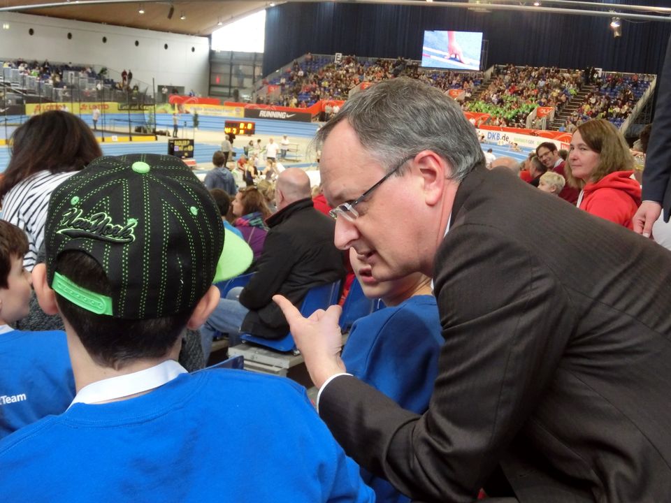 VR-Talentiade-Kids treffen die Meisterinnen