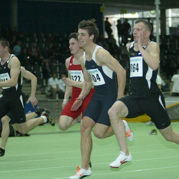 1. Tag der Süddeutschen Hallenmeisterschaften in Karlsruhe