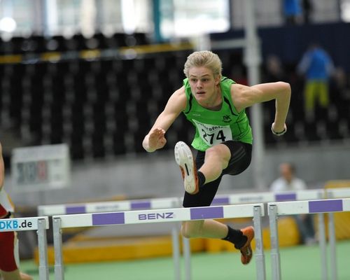 Badische Hallenmeisterschaften U20/U18: Bilder aus der Halle