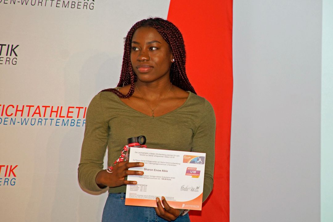 Ehrungsabend Leichtathletik Baden-Württemberg am 1. Dezember 2018 im Kleinkunstkeller in Bietigheim-Bissingen