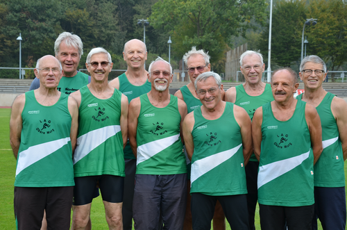 StG Baden-Baden Gazelle (W60/65) und LAG Obere Murg (M70/75) Deutsche Team Senioren Meister