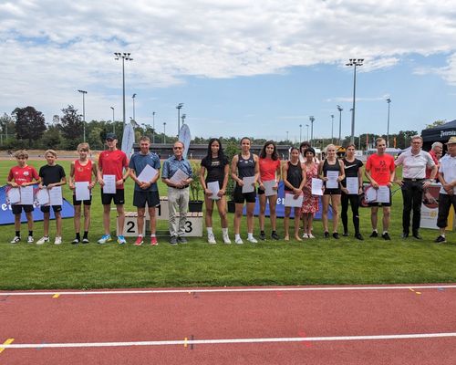 Ehrungen im Rahmen der BW-Finals mit BLV-U16