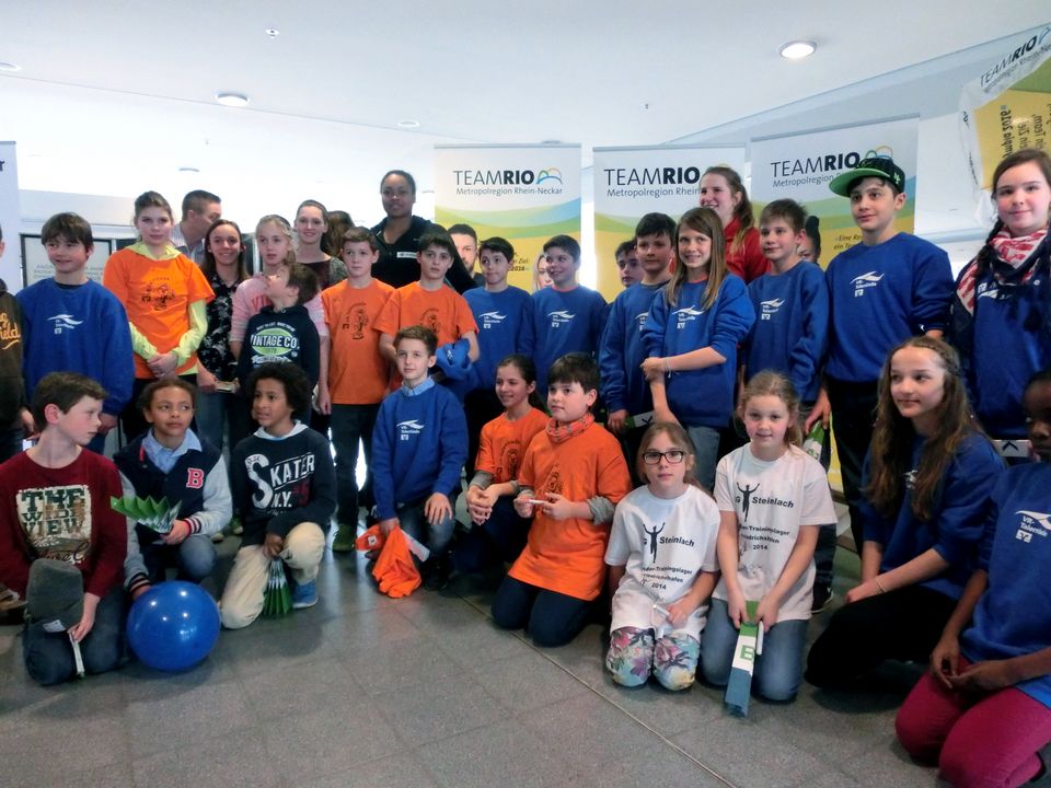 VR-Talentiade-Kids treffen die Meisterinnen