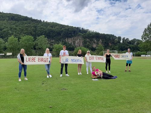 BLV-Silber für die ehemalige Weltklasseathletin Birgit Clarius