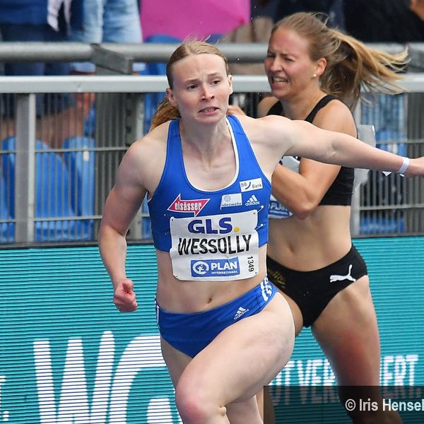 22,50 – Wessolly mit deutscher Jahresbestleistung über 200 Meter