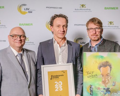 Sonderpreis des LSV BW für Ralf Weber