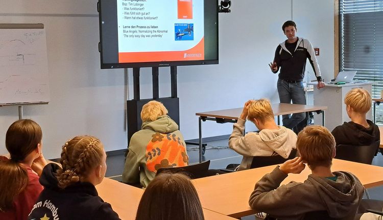 Dr. Stephan Munz mit dem Vortrag zur "Peak Performance"