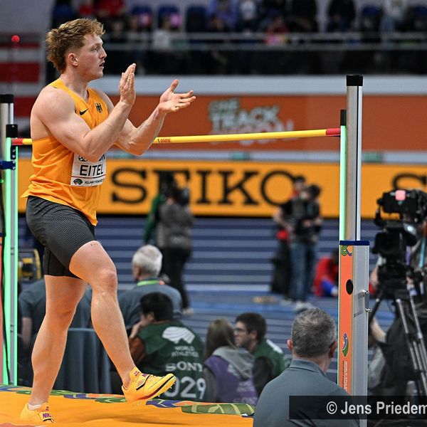 Hallen-WM: Manuel Eitel Neunter im Weltrekord-Feld