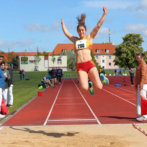 Mehrkämpferin Johanna Siebler auf dem Weg zur U20 EM